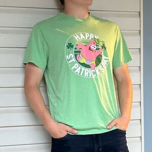 XXL Patrick star St. pattys day shirt